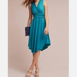 Anthropologie Maeve teal La Habana dress 💃